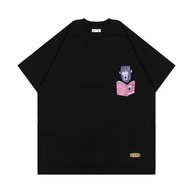 READING THOMAS T-SHIRT // BLACK